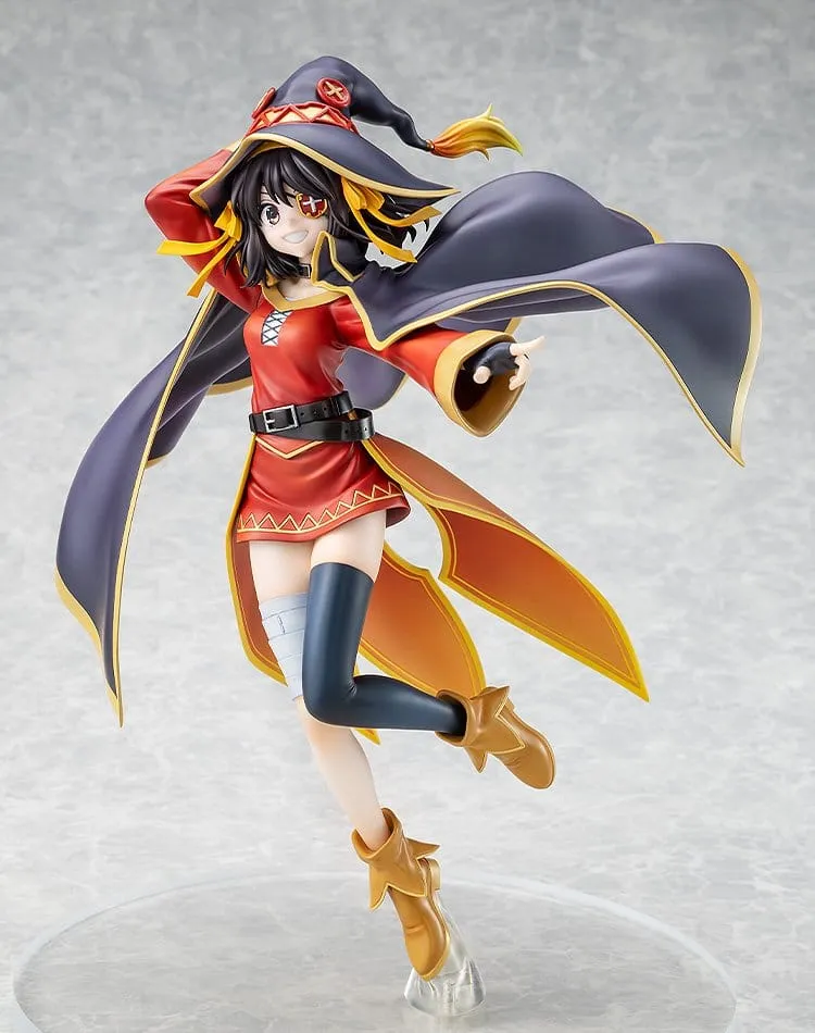 Konosuba x Haruhi Suzumiya PVC Figure 1/7 Haruhi Suzumiya Megumin Collaboration Ver. Illustration by Noizi Ito 25 cm